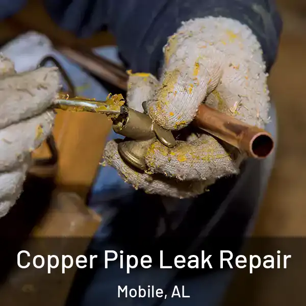  Copper Pipe Leak Repair Mobile, AL