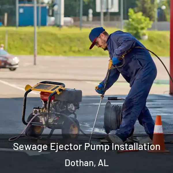  Sewage Ejector Pump Installation Dothan, AL