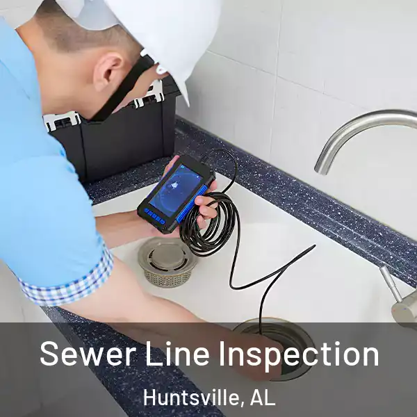  Sewer Line Inspection Huntsville, AL