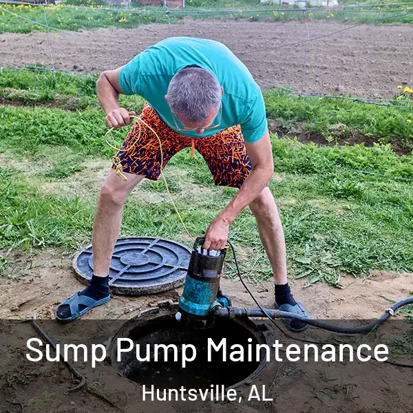  Sump Pump Maintenance Huntsville, AL